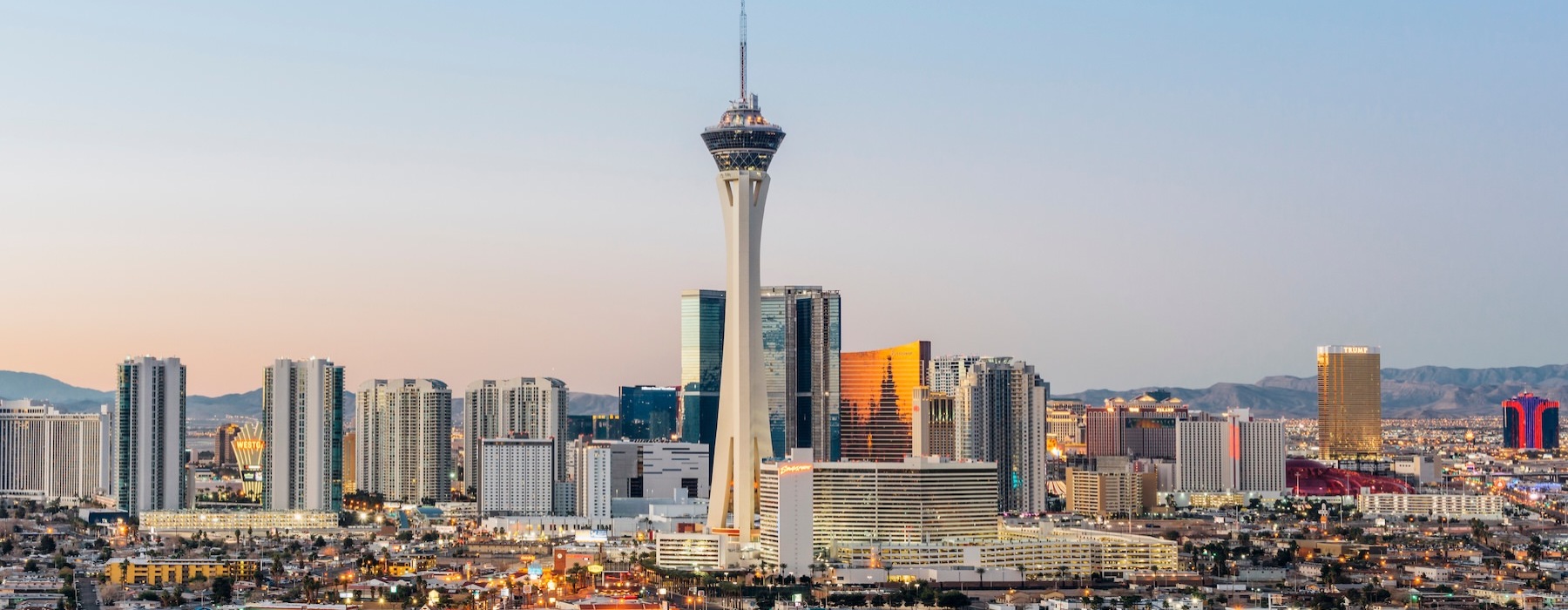 a city with tall buildings